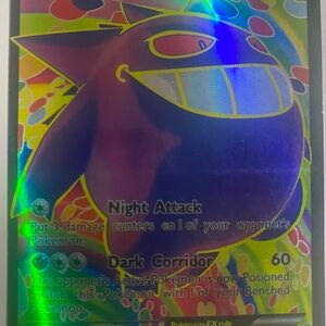 Pokemon Gengar EX (114 Full Art) 114/119 XY-Phantom Forces Holo Reprint